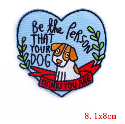 Dog Embroidery Patch