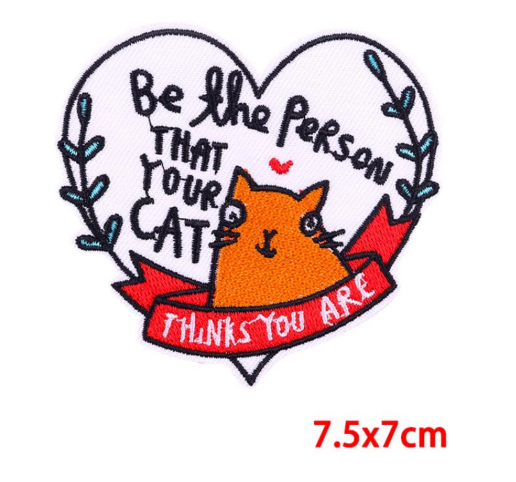 Cat Embroidery Patch