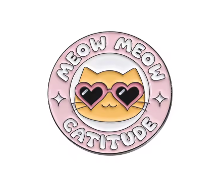 Meow Meow Cat Pin