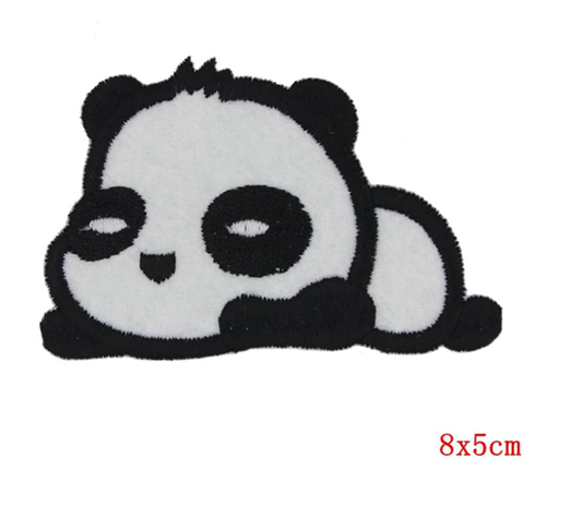 Panda Embroidery Patch