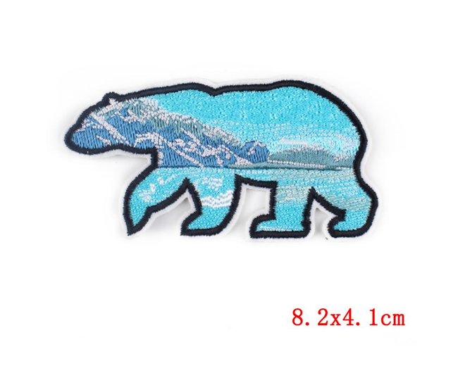 Beautiful Bear Embroidery Patch