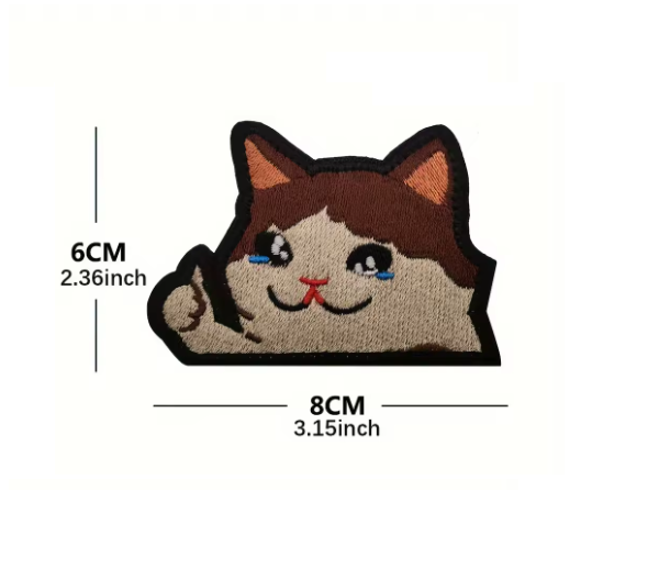 Cat Embroidery Patch