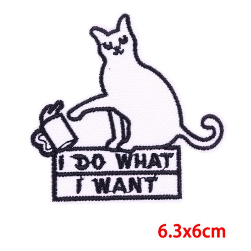 Cat Embroidery Patch