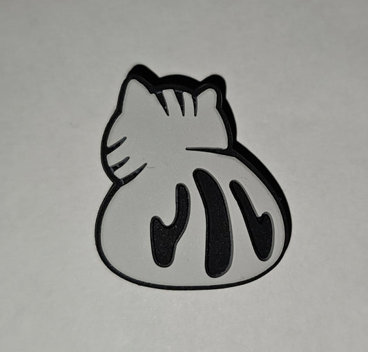 Chubby Cat Shoe Charm