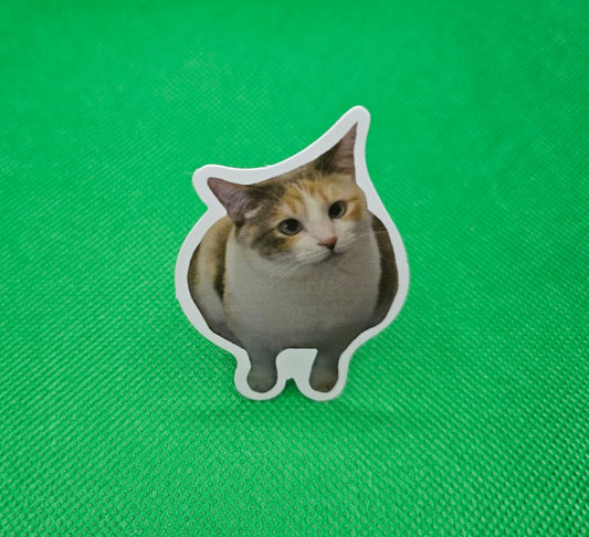 Chubby Cat Sticker