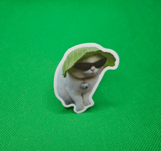 Cabbage Cat Sticker