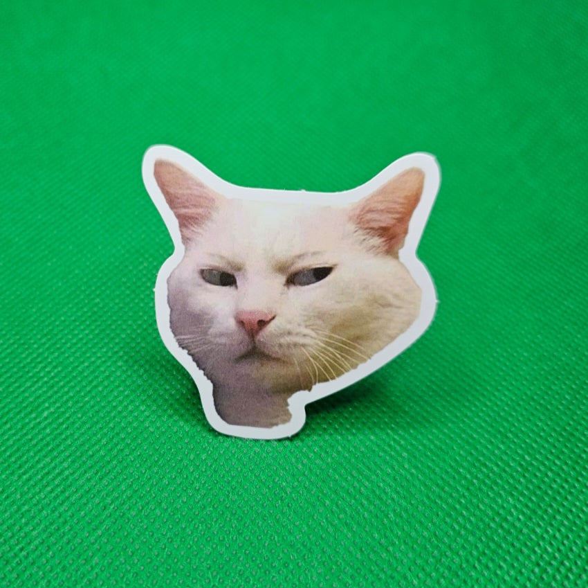 Mad Cat Sticker