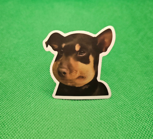 Miniature Pinscher Dog Sticker