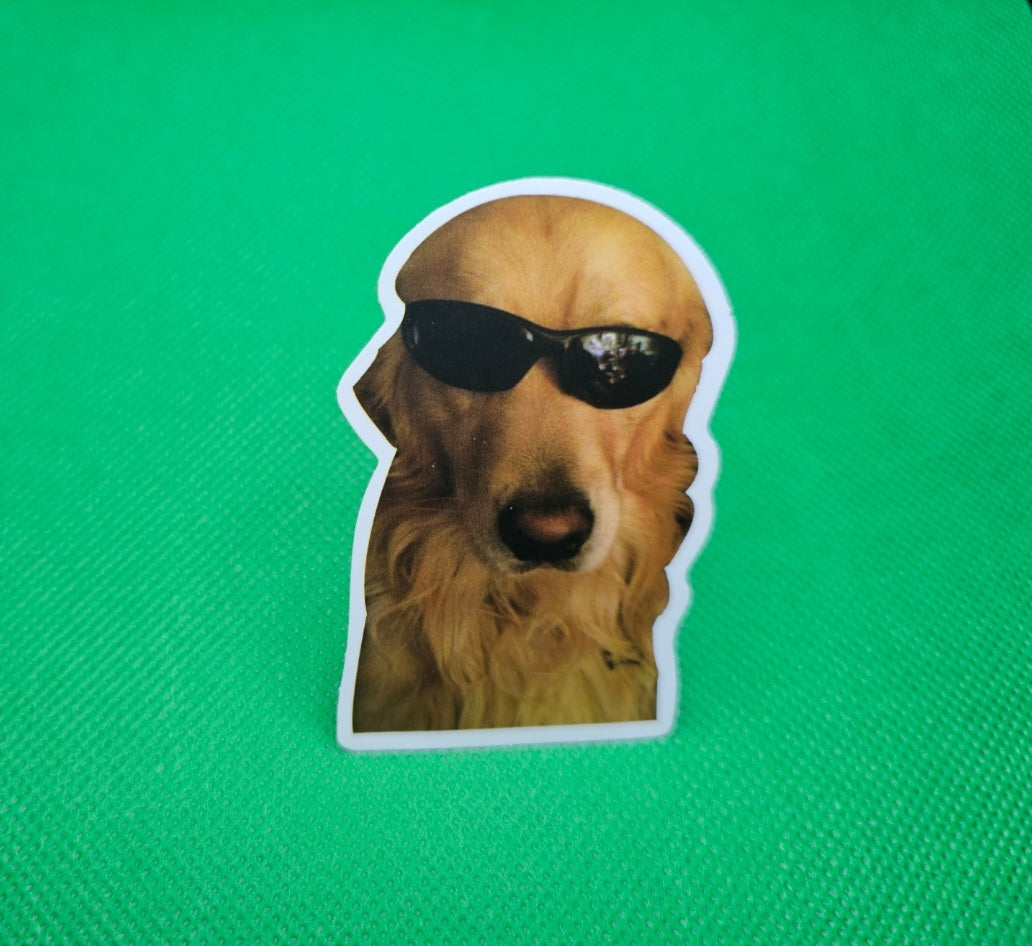 Golden Retriever Dog Sticker