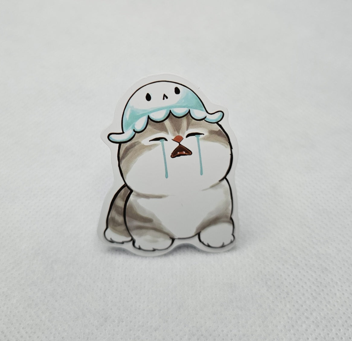 Crying Cat Sticker