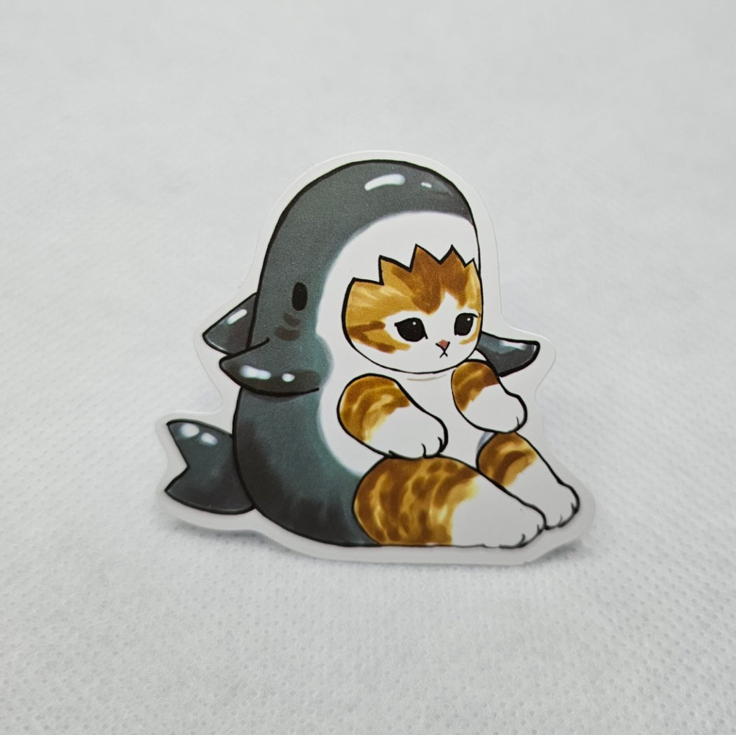 Cat Shark Sticker