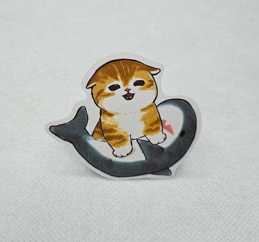 Cat Shark Sticker