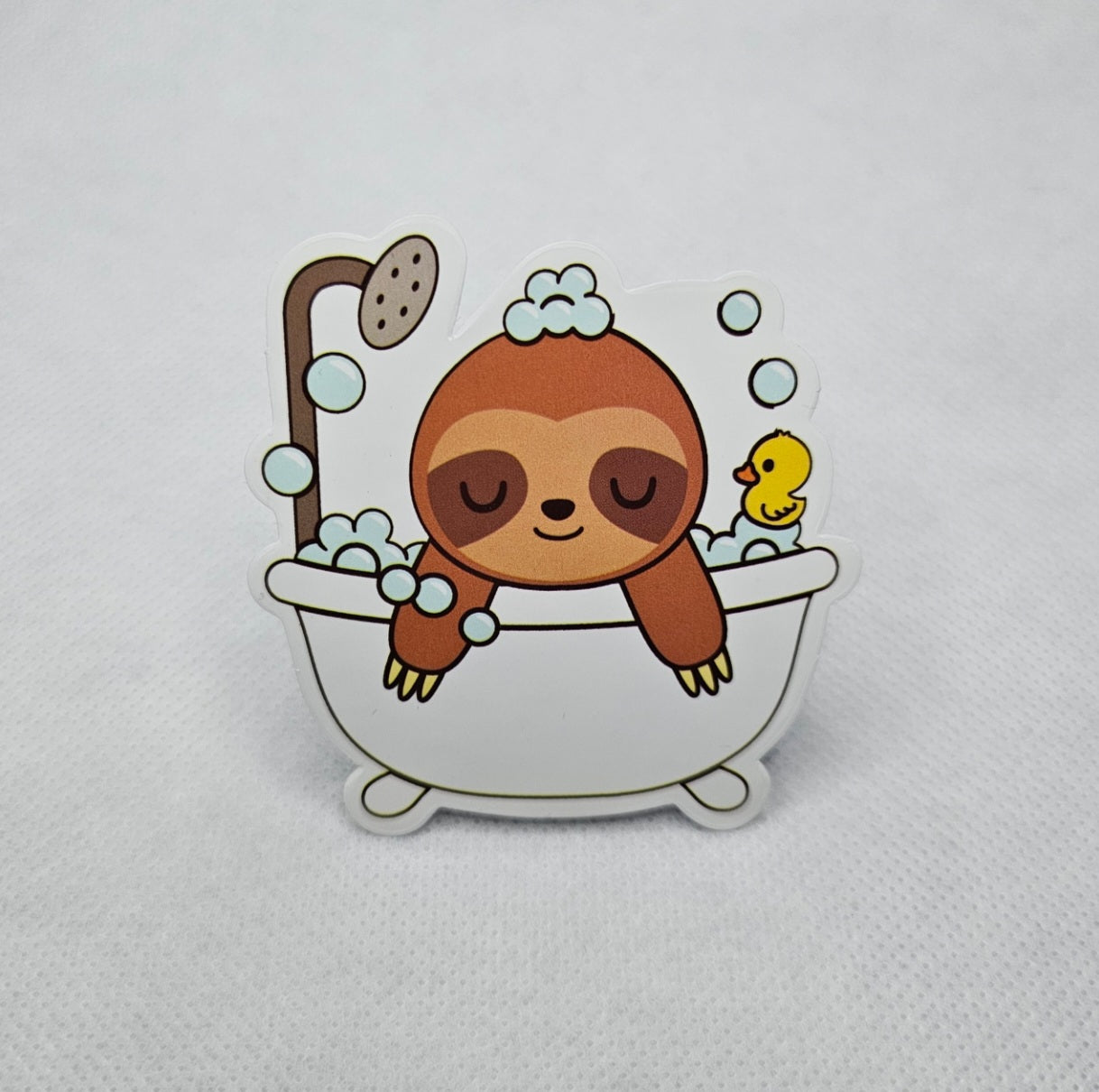 Sloth Bath Sticker