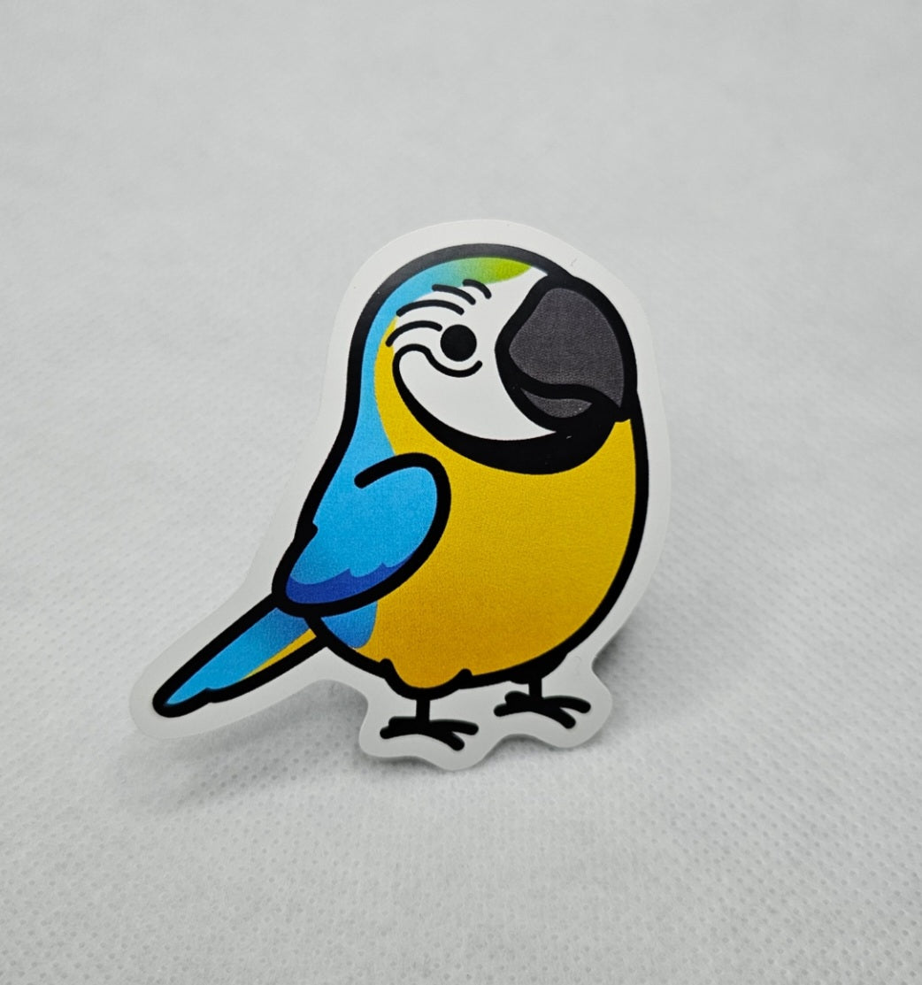 Macaw Bird Sticker