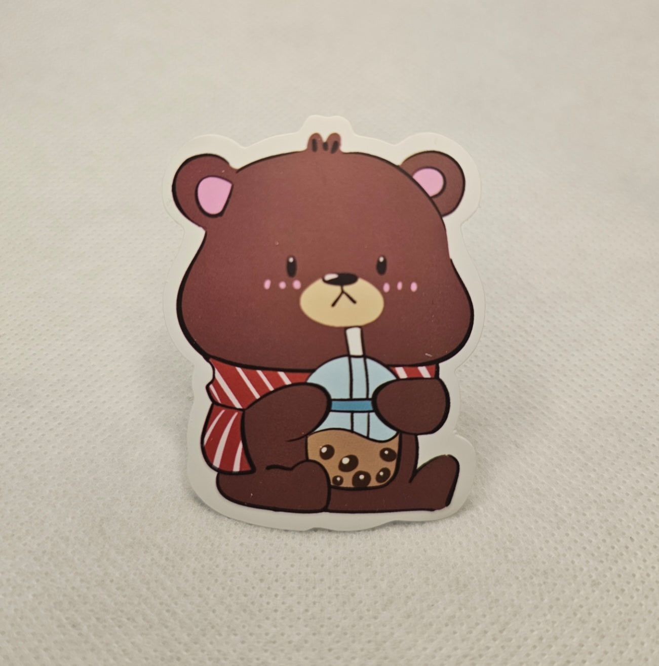 Bear and Boba Sticker