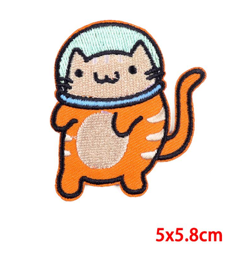 Space Cat Embroidery Patch