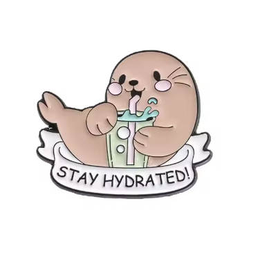 Stay Hydrated Seal Pin