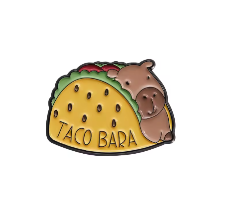 Pin de taco de capibara