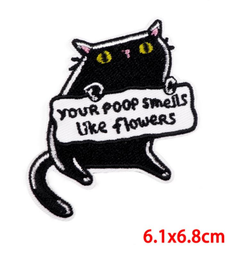 Cat Embroidery Patch