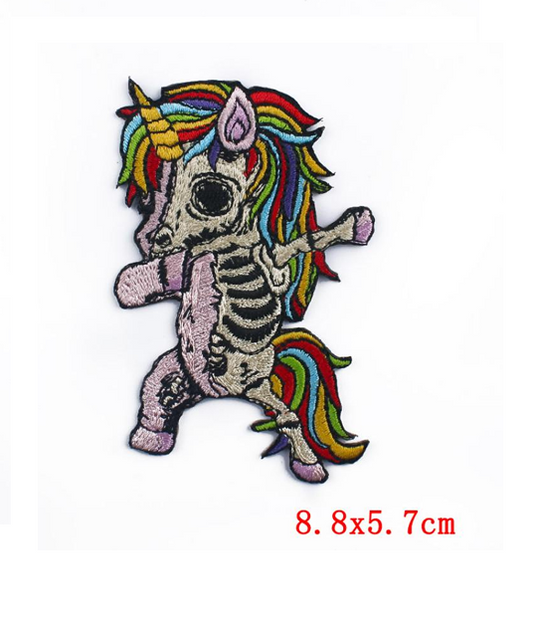 Patch brodé Licorne Zombie